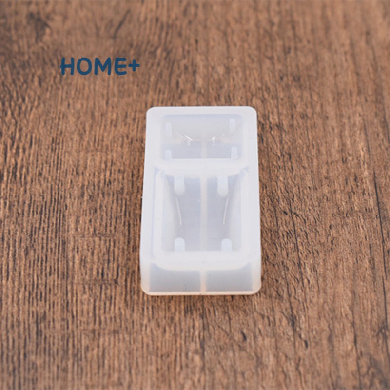 Khuôn Silicone Hình Chữ Nhật Làm Mặt Dây Chuyền