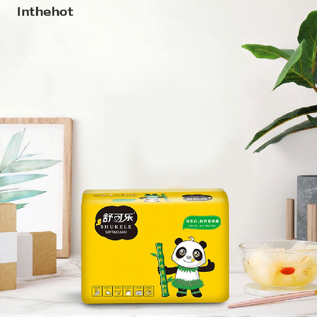Set 60 Khăn Giấy Bằng Tre Mềm Mại Tiện Dụng
