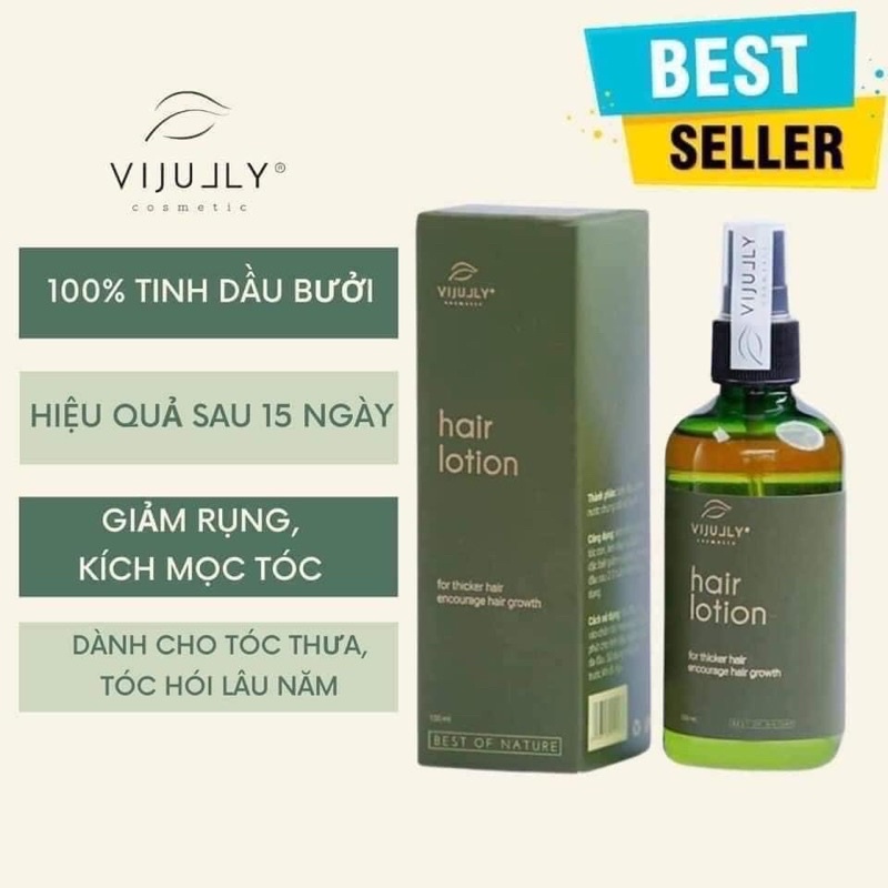 [TẶNG QUÀ XINH] COMBO TINH DẦU BƯỞI GỘI-XỊT-XẢ VI JULLY COSMETIC