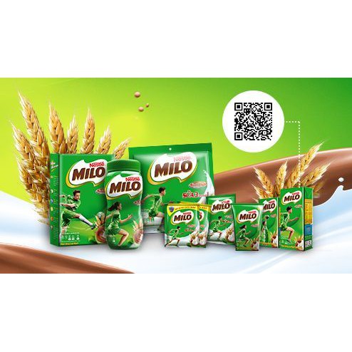 (Sẵn)Thức uống lúa mạch Nestlé Milo nguyên chất gói nhỏ 22g
