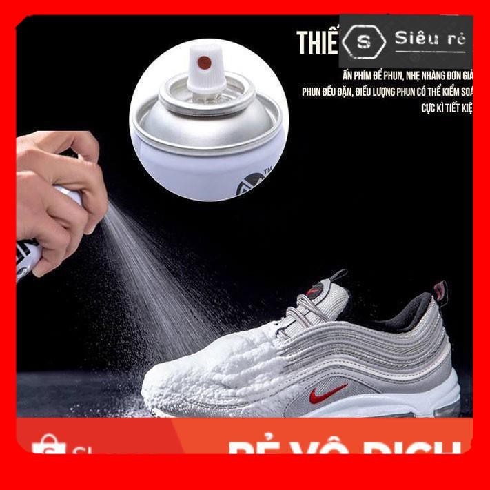 Bình Xịt Bọt Tuyết Vệ Sinh Tẩy Trắng Giày Sneaker 300ml Chuyên Dụng (PD4458)