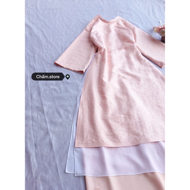 Set áo dài cách tân+culottes+khăn (designedbyChấm)