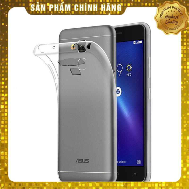 Ốp lưng dẻo silicon cho Asus Zenfone 3 hiệu Ultra thin (0.6mm, trong suốt,chống trầy) - Hàng chính hãng