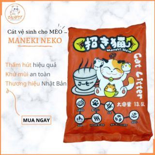 Cát vệ sinh cho mèo neko - cát nhật maneki neko litter - salapet