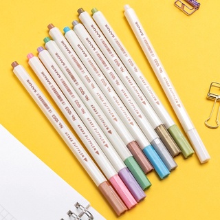 [DA ĐEN - QUẬN 3] Bộ 10 Bút Brush Metallic STA Calligraphy
