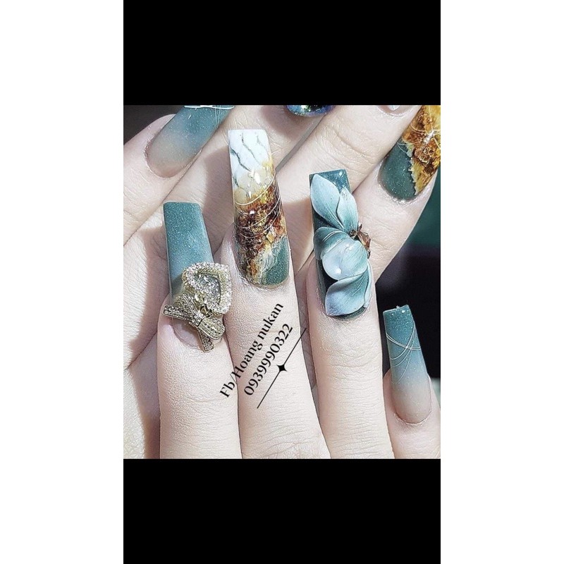 Charm nơ trái tim SHOP NAIL HUYỀN ANH