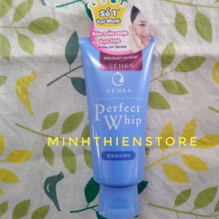 Sữa rửa mặt Senka tạo bọt - perfect whip chai 120g