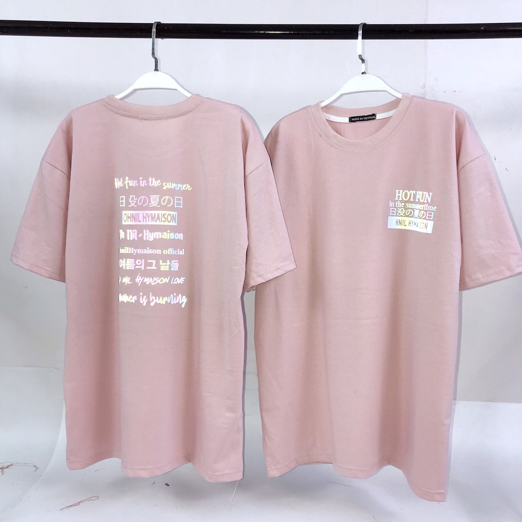 Áo thun Phản quang Unisex - HOT FUN