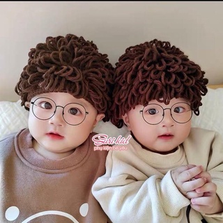 Nón tóc xù cho bé size newborn-2 tuổi