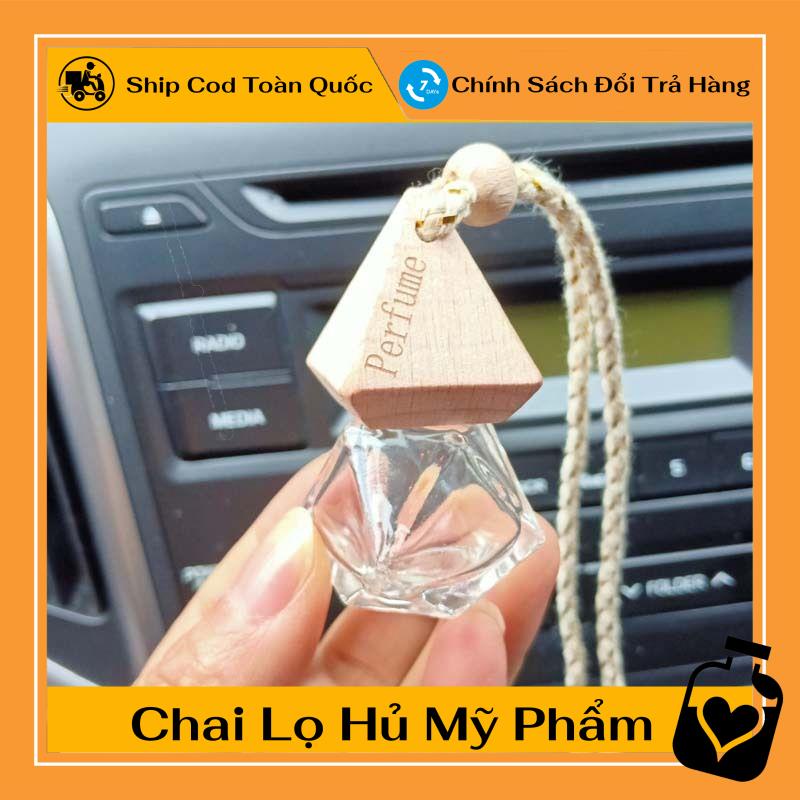 [TOP GIÁ RẺ] Lọ đựng tinh dầu treo xe lục giác 10ml chiết nước hoa , phụ kiện du lịch