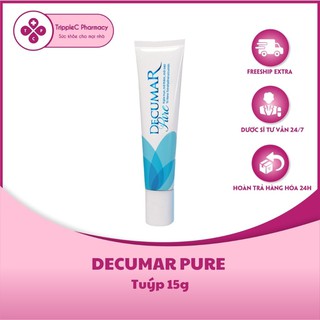 Decumar Pure - Giảm mụn viêm, mụn trứng cá, mụn bọc, mụn mủ, làm mờ thâm sẹo, kiểm soát bã nhờn