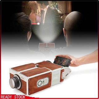 Bộ máy chiếu mini 3D DIY dùng cho điện thoại