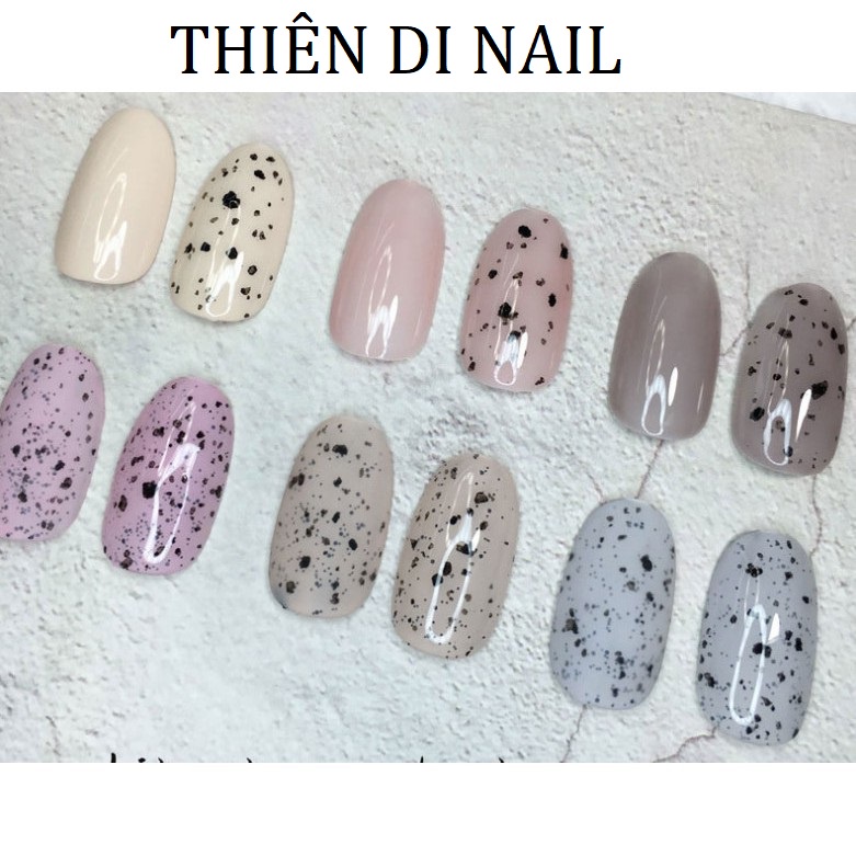 Top vỏ trứng cút Vinimay, sơn gel trứng cút Thiên Di Nail