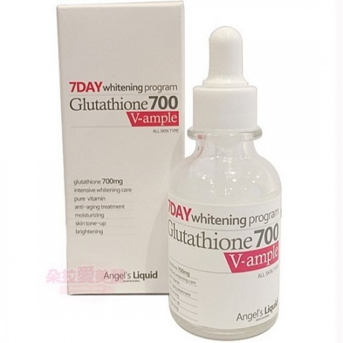 Huyết thanh trắng da 7day Whitening Program Glutathione 700 V-ample