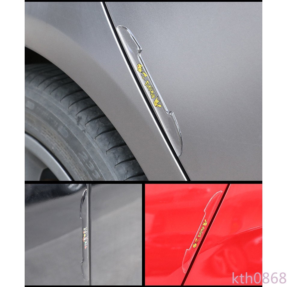 Miếng dán cửa xe hơi trong suốt chống va chạm chống trầy kiểu dáng hoạt hình sáng tạo | BigBuy360 - bigbuy360.vn