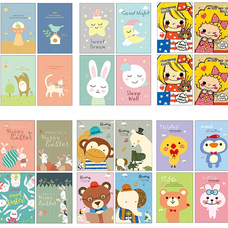 Random Style Mini Cartoon Note Book Cute Notepad Pocket Note Book Stationery