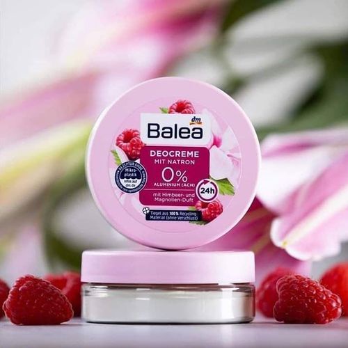 Kem khử mùi Balea Deocreme với baking soda - Kem khử mùi hôi nách Balea 50ml | Đủ bill nhập Đức