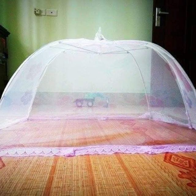 Màn chụp tự bung dễ dàng gấp gọn cho bé ngủ ngon
