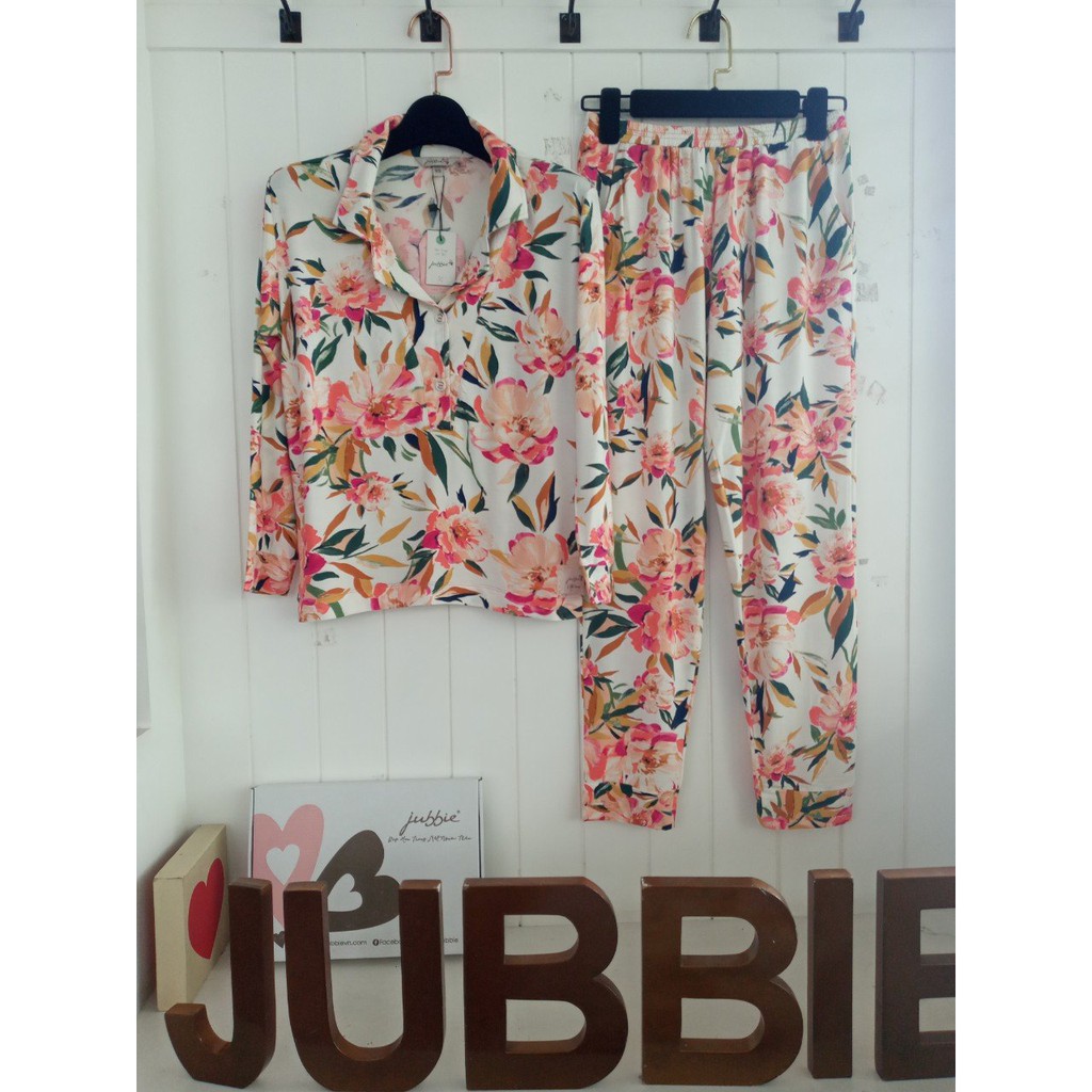 Bộ dài mặc nhà thun jubbie 40276