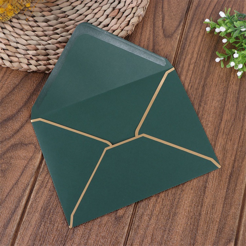 Phong Bì Màu Đồng Trơn Phong Cách Vintage Dành Cho Làm Quà Tặng / Đám Cưới / Sinh Nhật