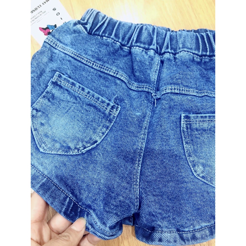 QUẦN JEANS GIẢ VÁY BÉ GÁI