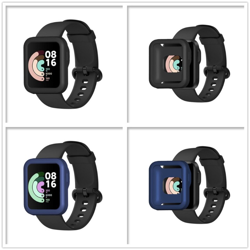 Ốp Silicone Trong Suốt Bảo Vệ Mặt Đồng Hồ Xiaomi Mi Watch Lite Redmi Watch