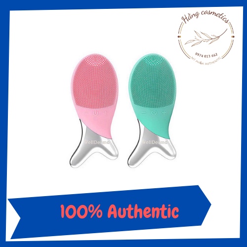 Máy rửa mặt con cá Wellderma Cleansing Fish