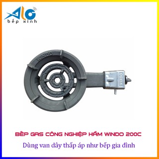 🌻 Bếp gas công nghiệp WINDO 200C (không khè) - Bếp ga công nghiệp 200C dùng hầm, nấu nhanh - BH 1 năm - Alo Bếp Xinh