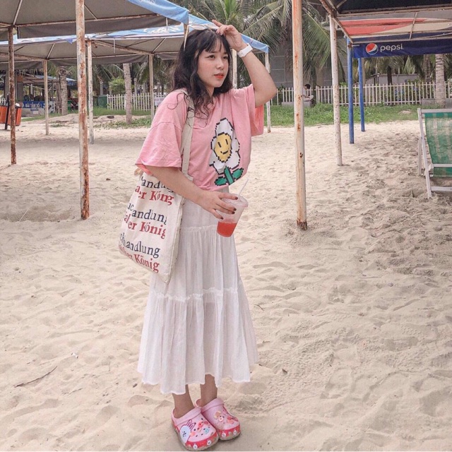 Chân váy voan 2 lớp 2 tầng CV111 SUSTORE