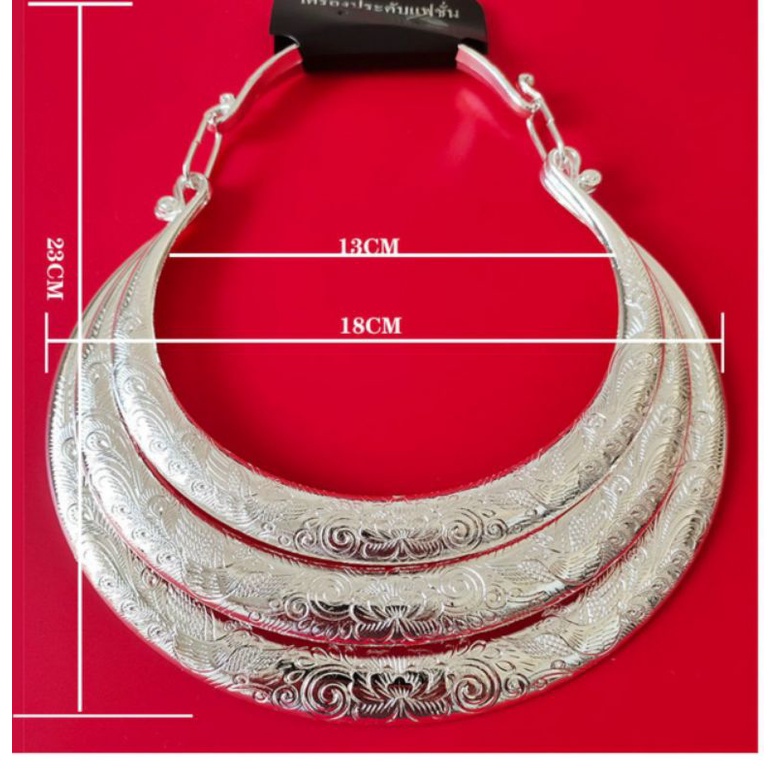 Kiềng 3 tầng xi bạc