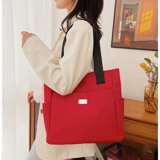 Túi xách tote công sở, túi xách nữ thời trang size rộng, túi nữ đi học, đi làm, đi du lịch | túi tote vải thời trang