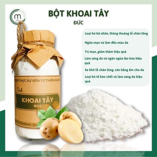 Tinh khoai tây đắp mặt nạ Mộc nguyên chất dưỡng da trắng sáng từ bên trong chai 100ml và 200ml handmade