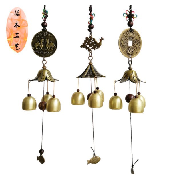 Chuông gió phong thủy 🎁FREESHIP🎁 Chuông gió ống đồng trang trí nhà cửa | BigBuy360 - bigbuy360.vn