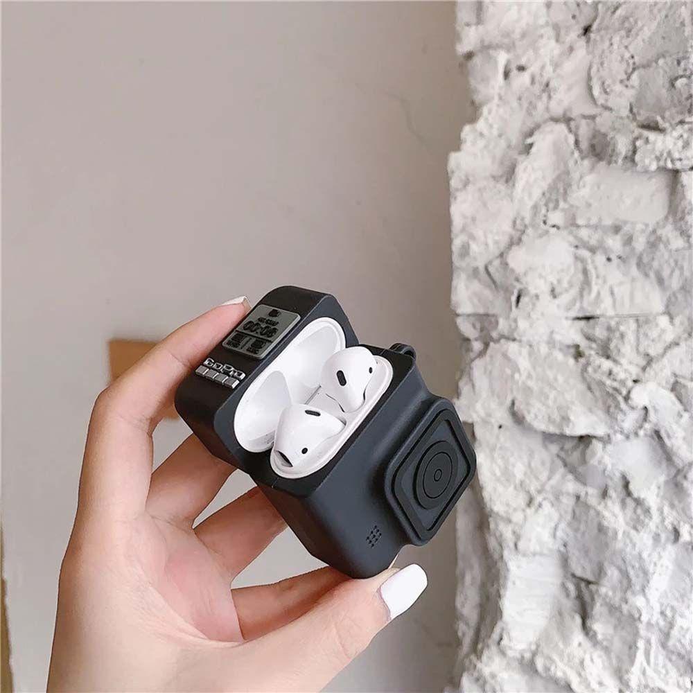 Vỏ Bảo Vệ Hộp Sạc Tai nghe không dây Airpods 1 2 Họa Tiết 3D Sang Trọng