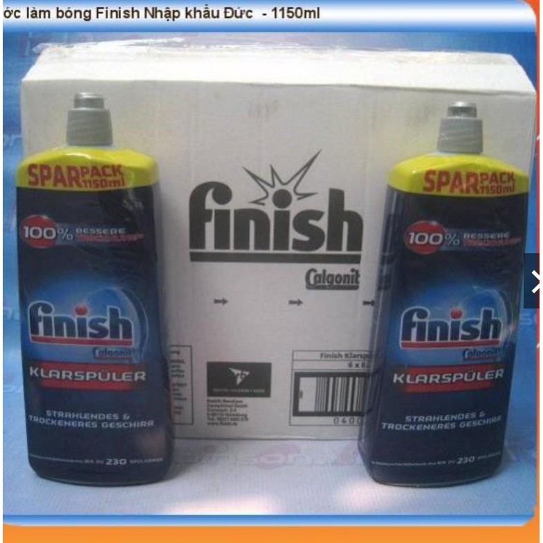 [GIẢM GIÁ SỐC] Nước làm bóng Finish 1150ml