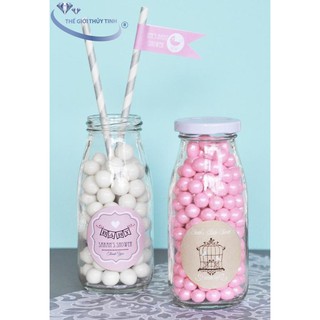 Chai Thủy Tinh Đựng Sữa 500ml