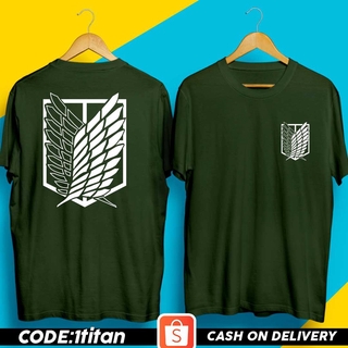 HOT🔥 Áo Phông Survey Corps attack on titan t-shirt