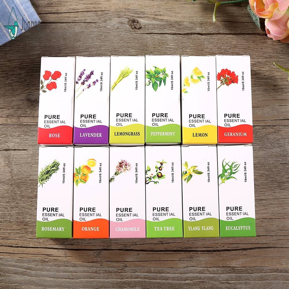 【JA】 1 Pcs 10ml Plant Essential Oil Aromatherapy Essential Oil Fragrance Body Relax