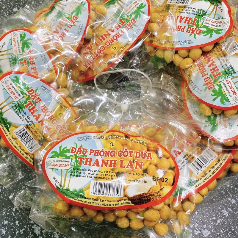 Combo 10 gói đậu phộng nước cốt dừa,Đậu phộng,Đậu phộng đa cá