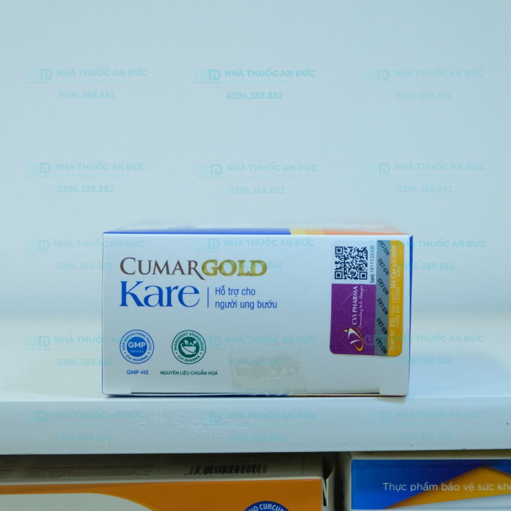 Cumargold Kare - Tăng cường miễn dịch, nâng cao thể trạng cho bệnh nhân ung bướu, phục hồi sức khoẻ - Nhà thuốc An Đức