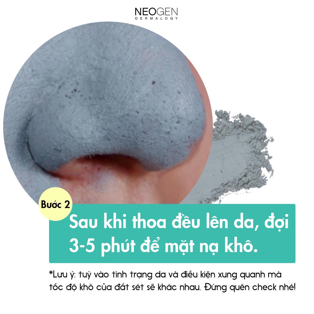 Thanh Lăn Đất Sét Giảm Mụn Đầu Đen Neogen Dermalogy Canadian Clay Pore Stick 28g