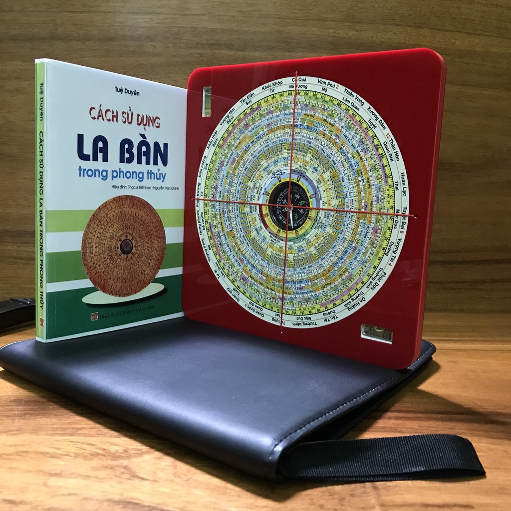 La kinh tiếng việt 36 tầng, la kinh phong thủy, size 22.5cm x 22.5cm lakinh.info