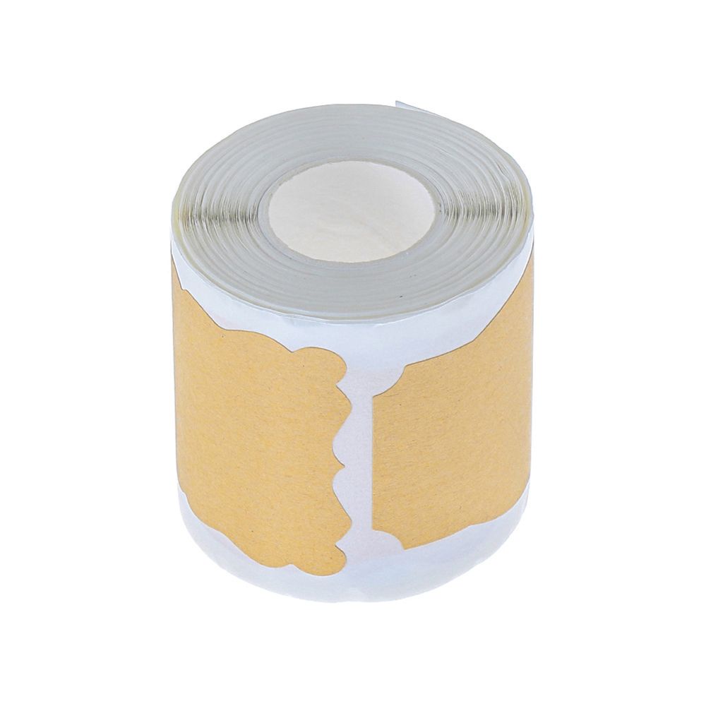 Cuộn 150 miếng nhãn dán chống thấm nước dùng ghi chú cho lọ gia vị nhà bếp tiện dụng