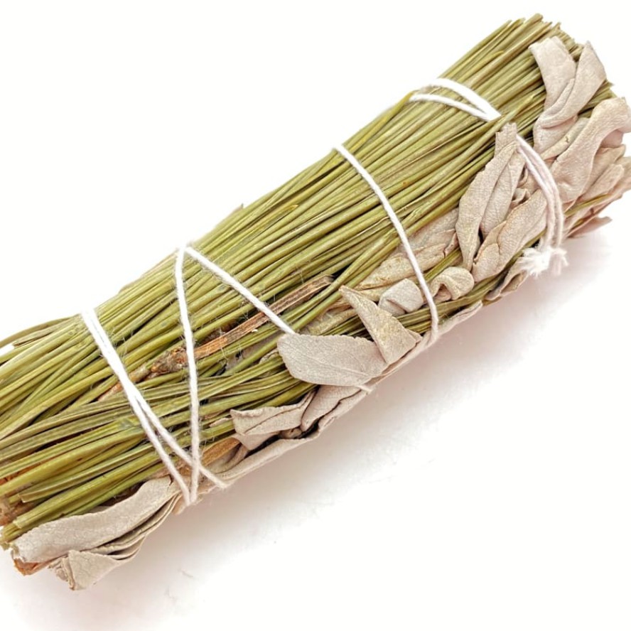 Xô thơm Lá Thông (Pine Smudge) Kích Thích Sáng Tạo, Kết Nối Cộng Đồng &amp; Thu Hút Của Cải l XÔ THƠM THANH TẨY