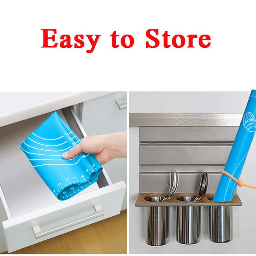 Thảm silicon nhào bột làm bánh tiện lợi