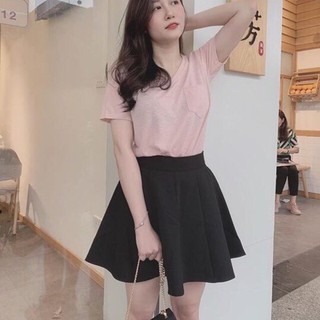[SIÊU HOT] Chân váy xòe ngắn công sở cạp cao CO DÃN - THOÁNG MÁT - CÓ LÓT TRONG