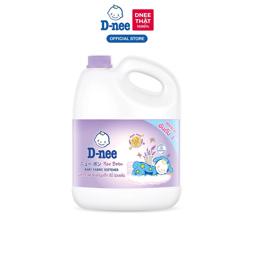[CHÍNH HÃNG] Nước giặt/xả mềm quần áo em bé 2800ml Dnee