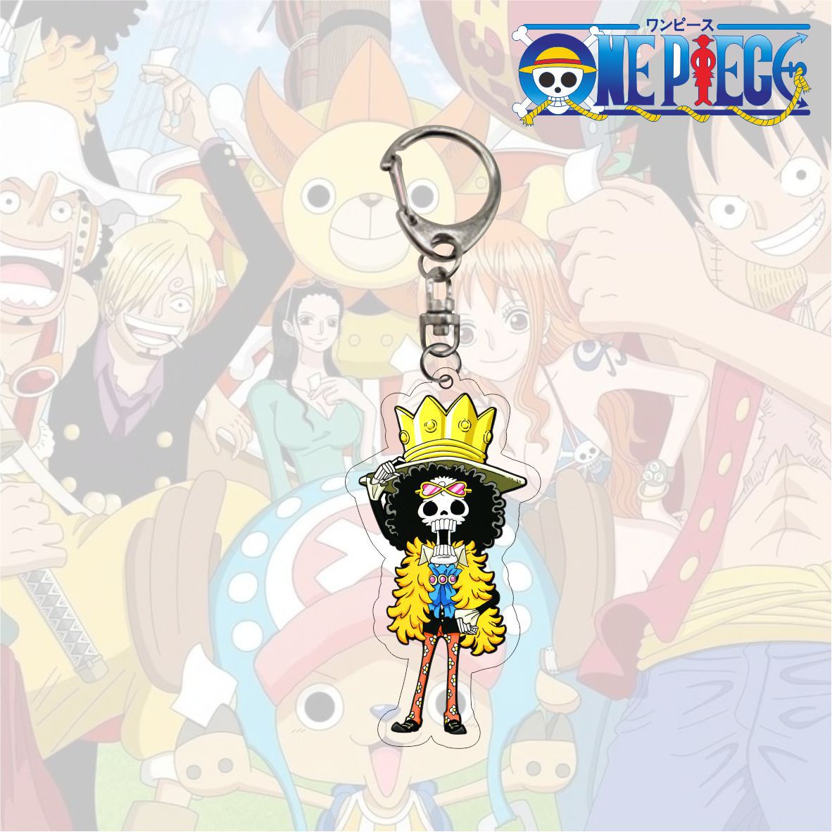 Móc Khóa Hình Các Nhân Vật Phim One Piece Cá Tính