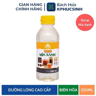 Đường lỏng mía xanh - syrup mía xanh 250ml kphucsinh - hàng chính hãng
