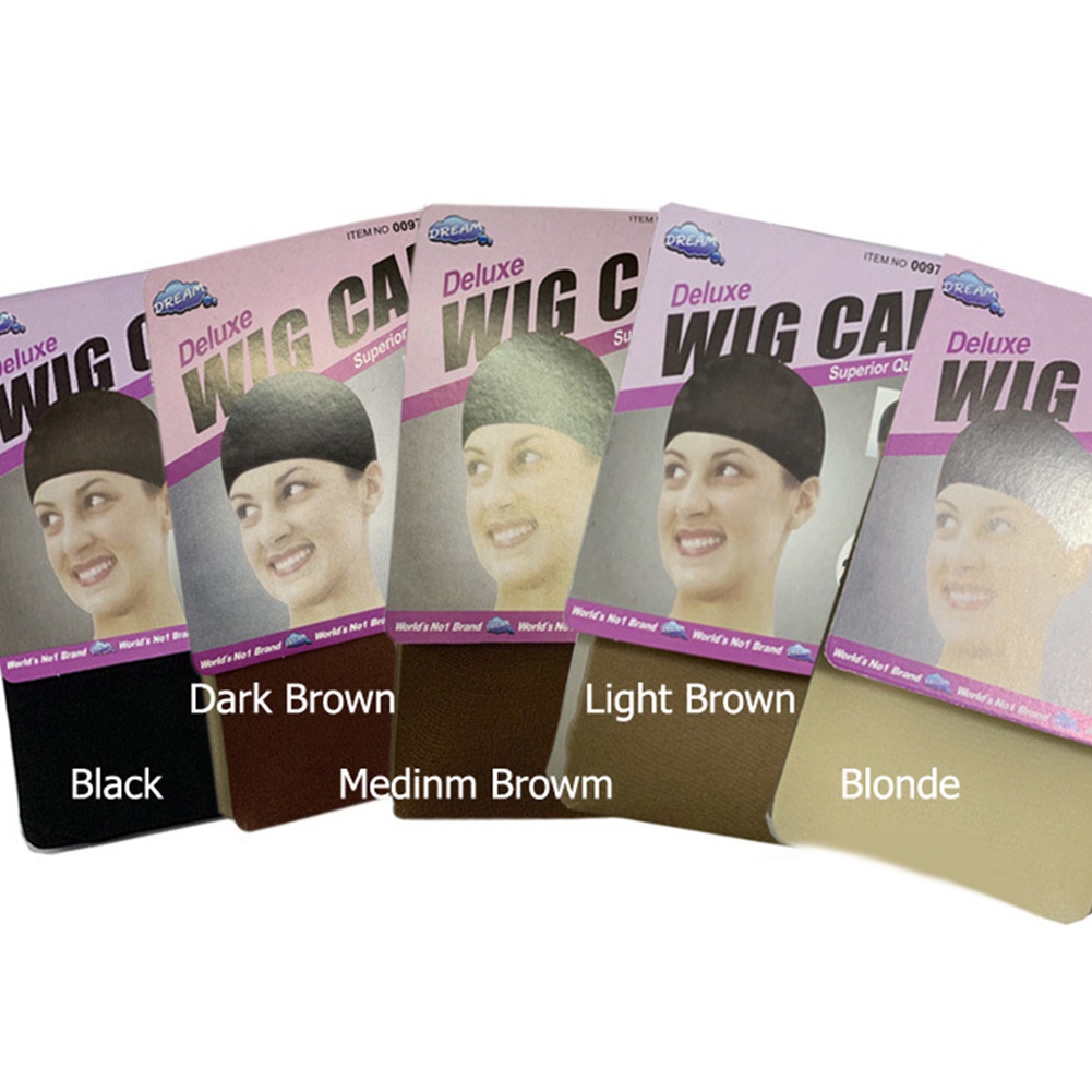 {Soltweter} Set 2 Mũ Lưới Đội Tóc Giả Co Giãn Dành Cho Nữ